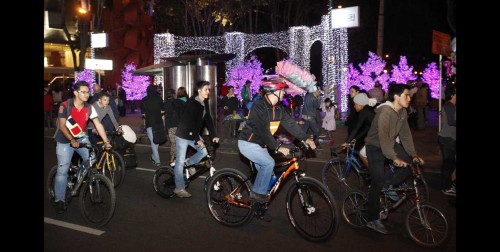 Ciclovia Nocturna 2014